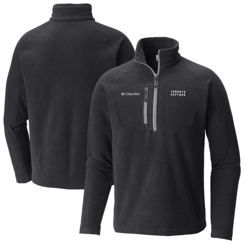 Toronto Raptors Columbia Fast Trek III Half-Zip Fleece Pullover - Black