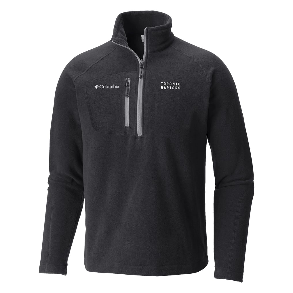 Toronto Raptors Columbia Fast Trek III Half-Zip Fleece Pullover - Black