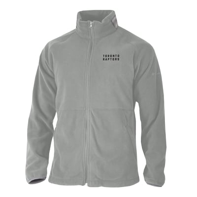 Toronto Raptors Columbia Everest Ridge Full-Zip Fleece Jacket - Silver