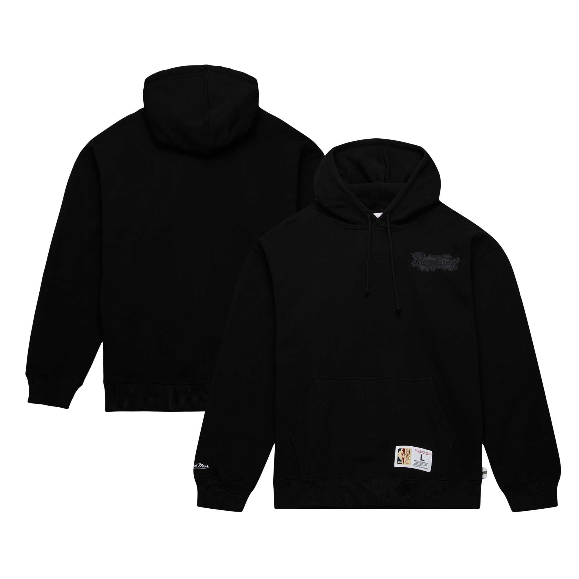 Toronto Raptors Mitchell & Ness Hardwood Classics Tonal Pullover Hoodie ...
