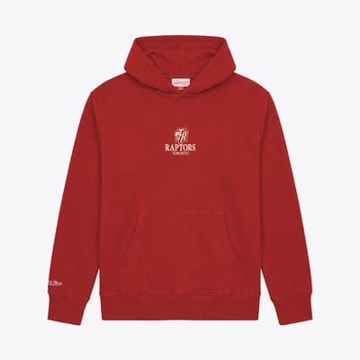 Toronto Raptors Mitchell & Ness Core Fleece Hoodie - Red
