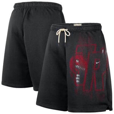 Toronto Raptors Nike 2026 Standard Issue Practice Icon Fleece Shorts - Black