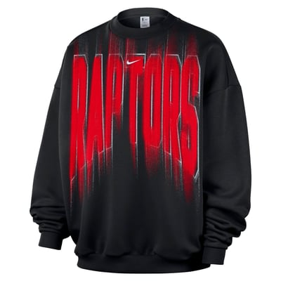 Toronto Raptors Nike 2026/27 Standard Issue Team Fleece Pullover Sweatshirt - Black