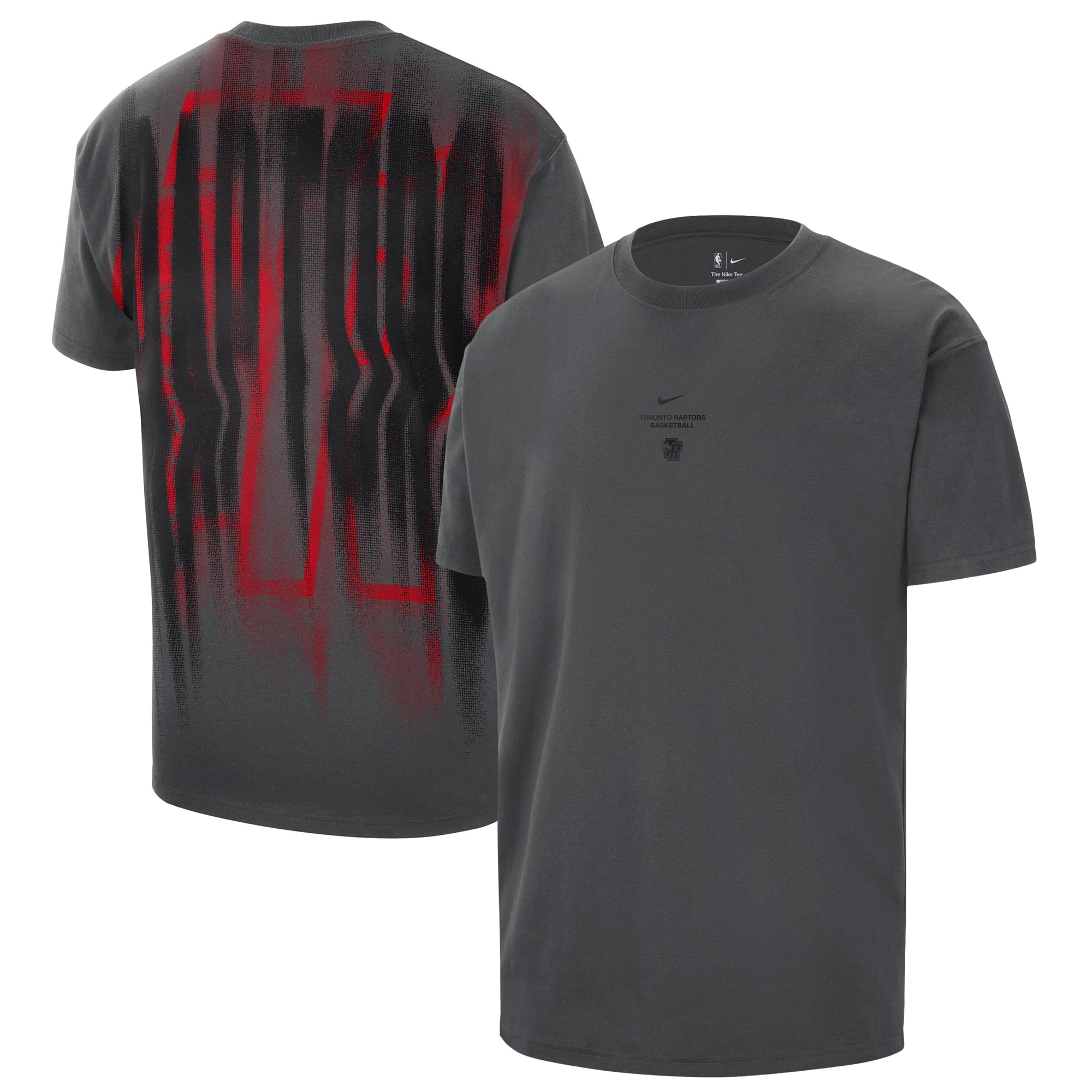 Men's Toronto Raptors Nike Charcoal 2026/27 Standard Issue Pre-Game Max ...