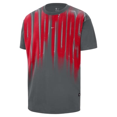 Toronto Raptors Nike 2026/27 Standard Issue Team Anthem T-Shirt - Gray