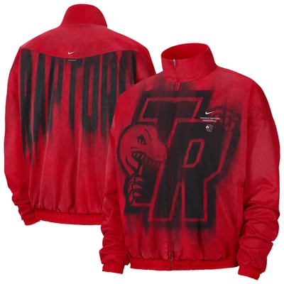 Toronto Raptors Nike 2026/27 Standard Issue On-Court Game Theater Loud Full-Zip Jacket - Red