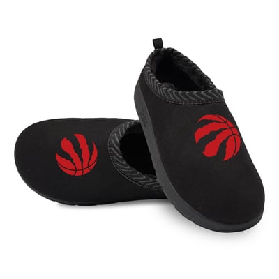Toronto Raptors ISlide Unisex Primary Logo Mission Slippers - Black

