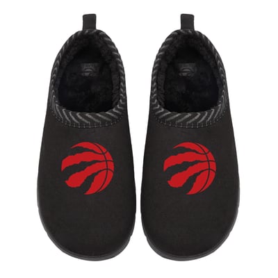 Toronto Raptors ISlide Unisex Primary Logo Mission Slippers - Black
