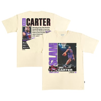 Vince Carter Toronto Raptors SLAM Unisex Top 500 Heavy T-Shirt - Cream