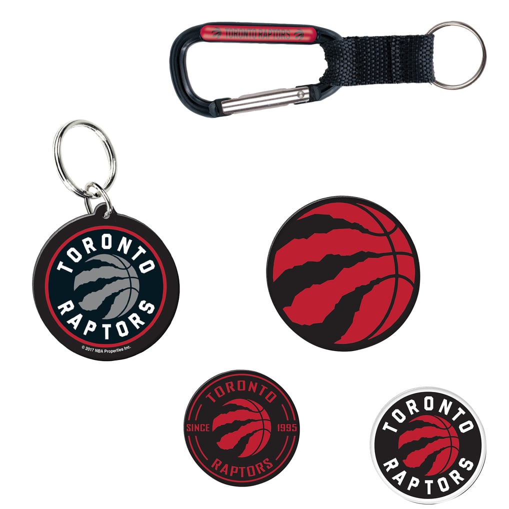 Toronto Raptors WinCraft 5-Pack Key Ring and Fridge Magnet Set