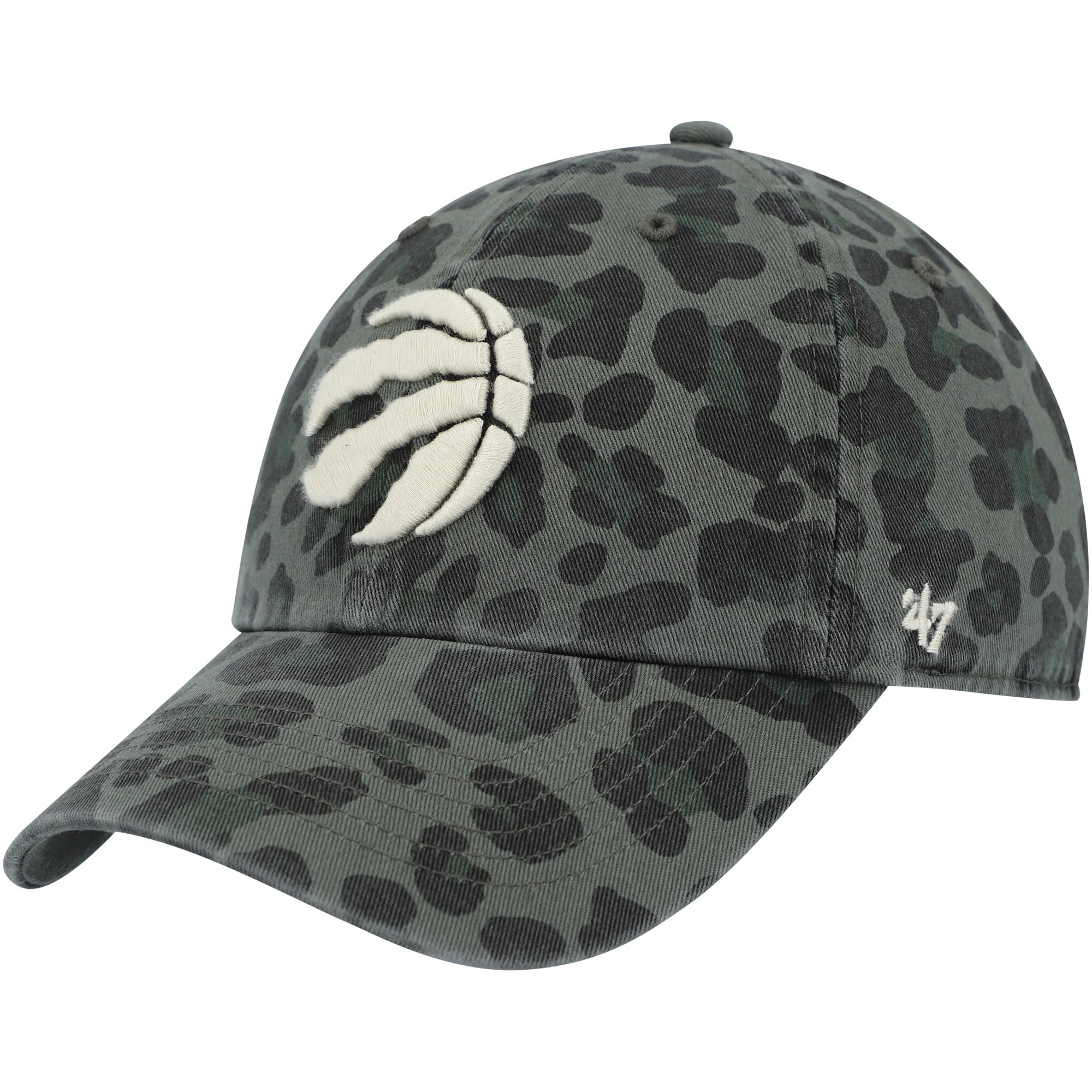 Women's Toronto Raptors '47 Green Bagheera Clean Up Adjustable Hat
