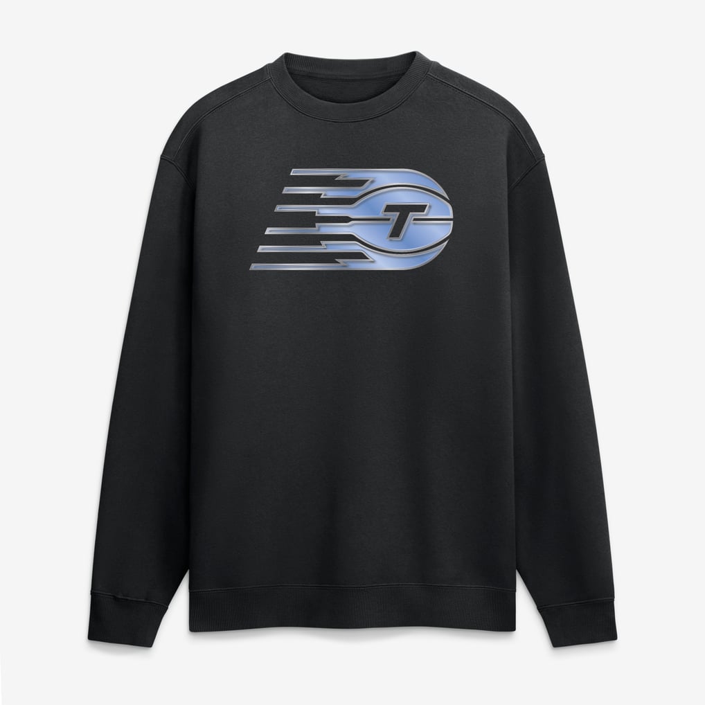 Toronto Tempo  Metallic Mascot Sweatshirt - Black
