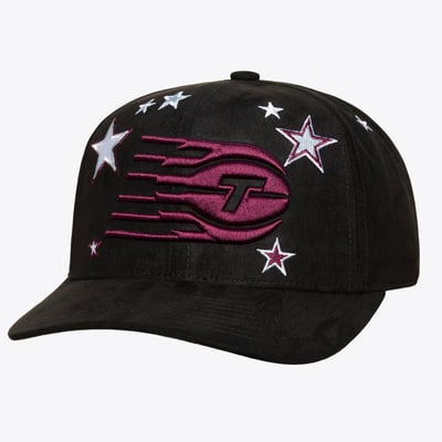  Toronto Tempo Mitchell & Ness Unisex Star Splash Pro Snapback Hat - Black