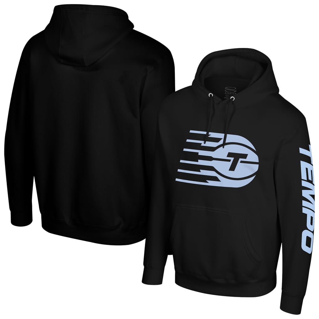  Toronto Tempo Stadium Essentials Unisex Primary Logo Pullover Hoodie - Black