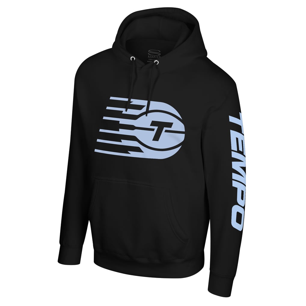  Toronto Tempo Stadium Essentials Unisex Primary Logo Pullover Hoodie - Black