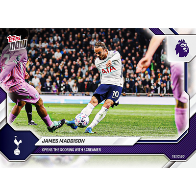 James Maddison - 2026-27 Premier League Topps NOW® - Card 49