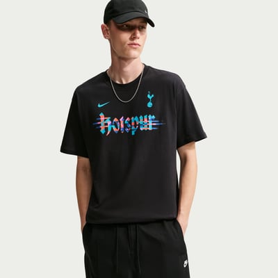  Tottenham Hotspur Nike Wordmark T-Shirt - Black