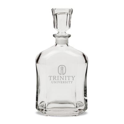 Trinity Tigers 23.75oz. Crystal Whisky Decanter