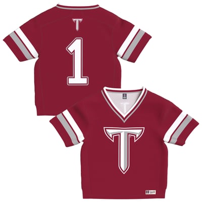 Troy University Trojans GameDay Greats Infant Lightweight Collegiate Football Fashion Jersey - Cardinal