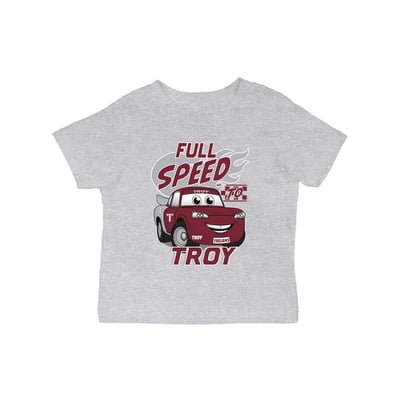 Troy University Trojans Vive La Fete Infant Full Speed T-Shirt - Gray