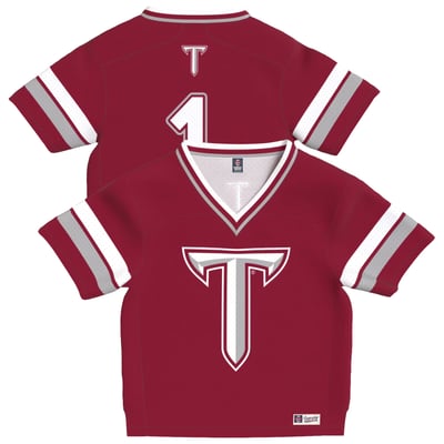 Troy University Trojans GameDay Greats Toddler Lightweight Collegiate Football Fashion Jersey - Cardinal