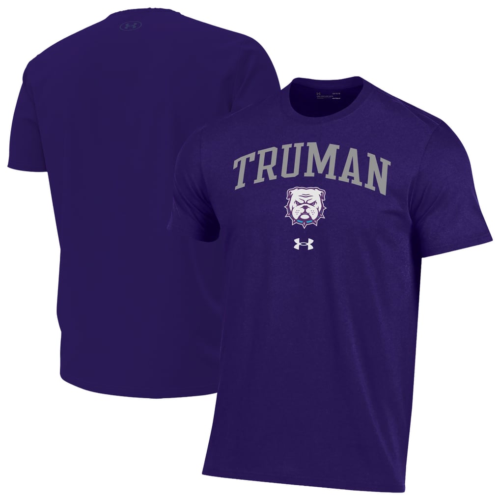Truman State University Bulldogs Under Armour HeatGear T-Shirt Purple