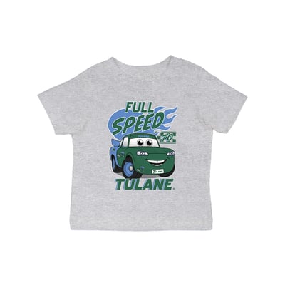 Tulane Green Wave Vive La Fete Infant Full Speed T-Shirt - Gray