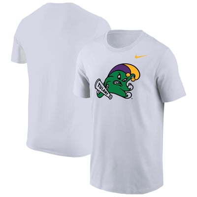 Tulane Green Wave Nike T-Shirt - White