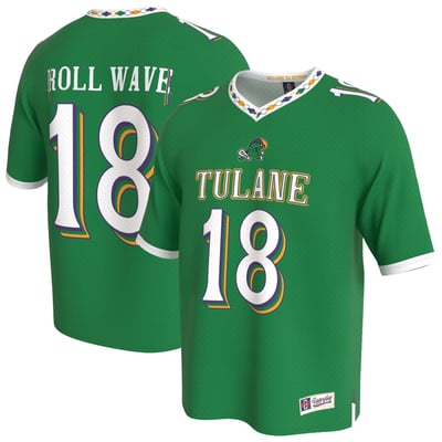  Tulane Green Wave GameDay Greats Youth Lightweight Collegiate Football Fashion Jersey - Green