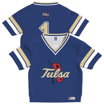 Tulsa Golden Hurricane GameDay Greats Infant Lightweight Collegiate Football Fashion Jersey - Royal