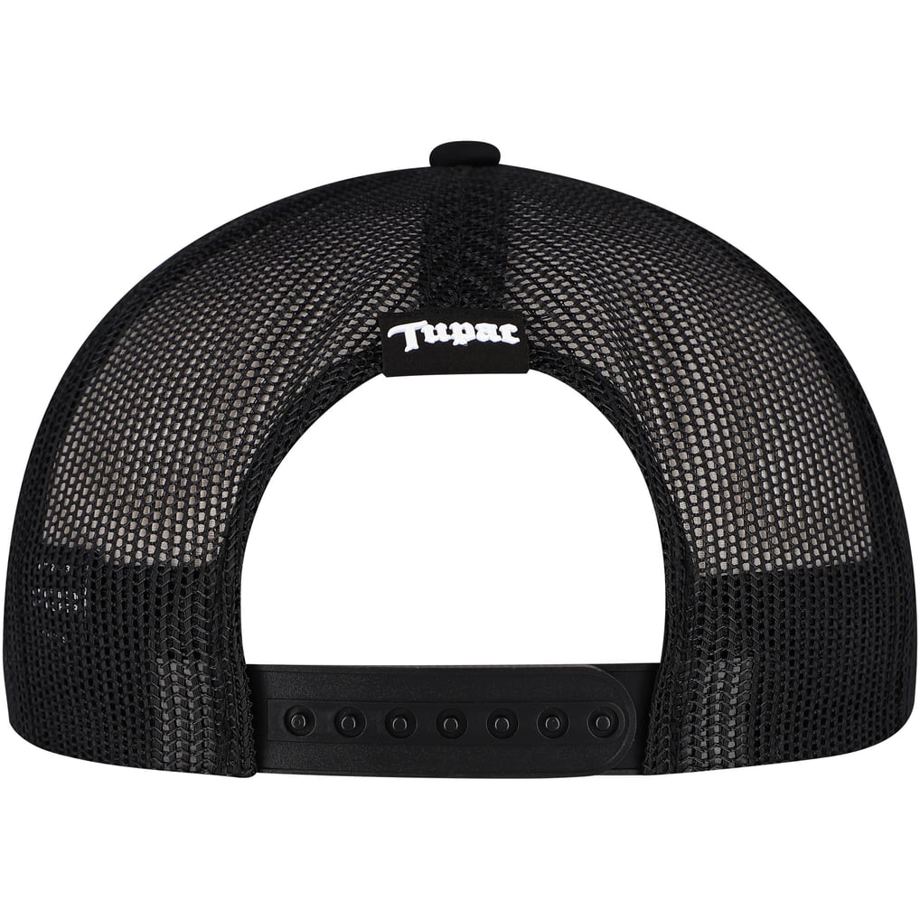  Tupac Shakur   Trucker Adjustable Hat - Black