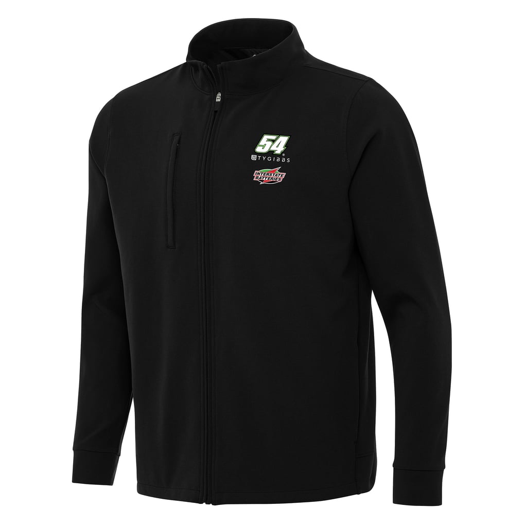 Ty Gibbs Antigua Regard Full-Zip Jacket - Black