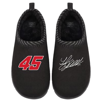 Tyler Reddick ISlide Unisex Number & Signature Mission Slippers - Black