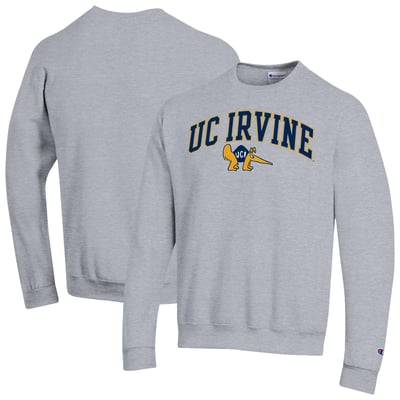 UC Irvine Anteaters Champion Arch Powerblend Sweatshirt - Heather Gray
