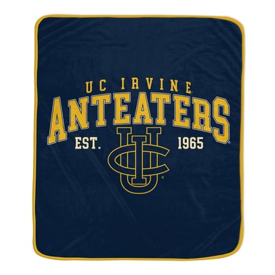 UC Irvine Anteaters Pegasus Vintage Arch Block 50" x 60" Ultra Soft Blanket