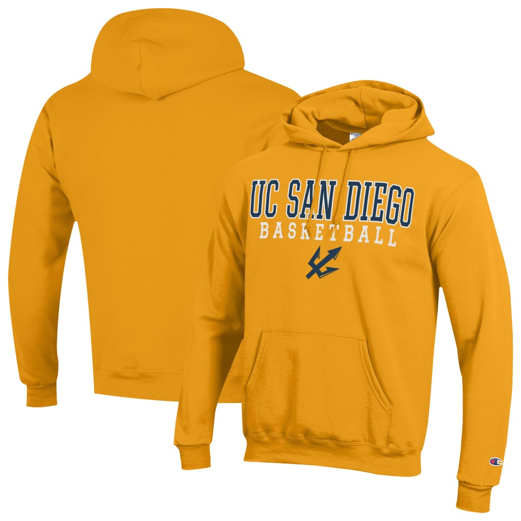 UC San Diego Tritons Champion Eco Powerblend Pullover Hoodie - Gold