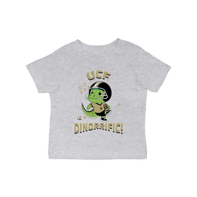 UCF Knights Vive La Fete Infant Dinorrific T-Shirt - Gray