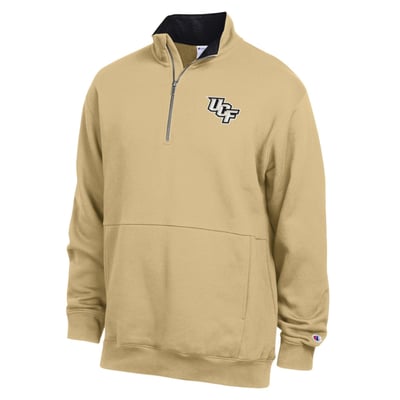  UCF Knights Champion Fleece Quarter-Zip Pullover - Gold
