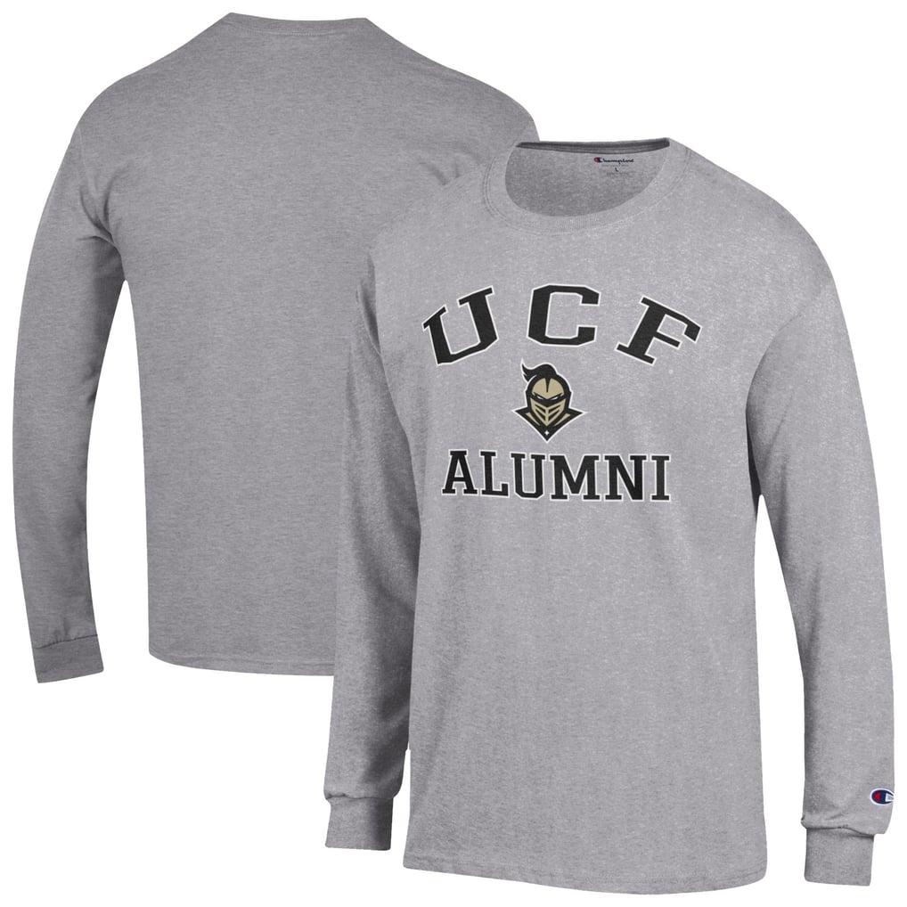 UCF Knights Champion Alumni Arched Long Sleeve T-Shirt - Gray