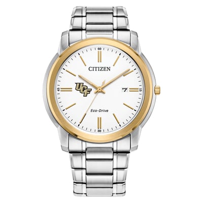 UCF Knights Citizen Watch Eco-Drive Two-Tone Steel Watch