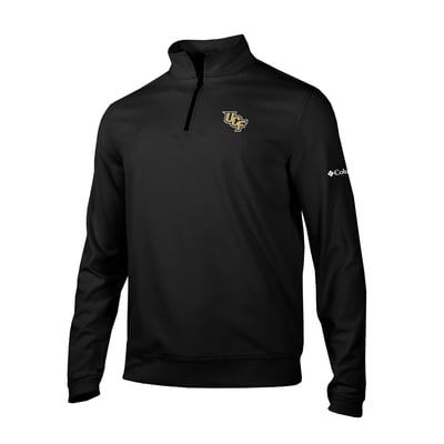  UCF Knights Columbia Grainline Quarter-Zip Pullover - Black