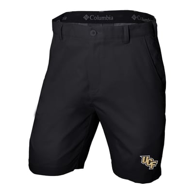  UCF Knights Columbia Omni-Wick Lie Angle Shorts - Black