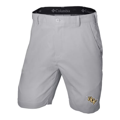  UCF Knights Columbia Omni-Wick Lie Angle Shorts - Gray