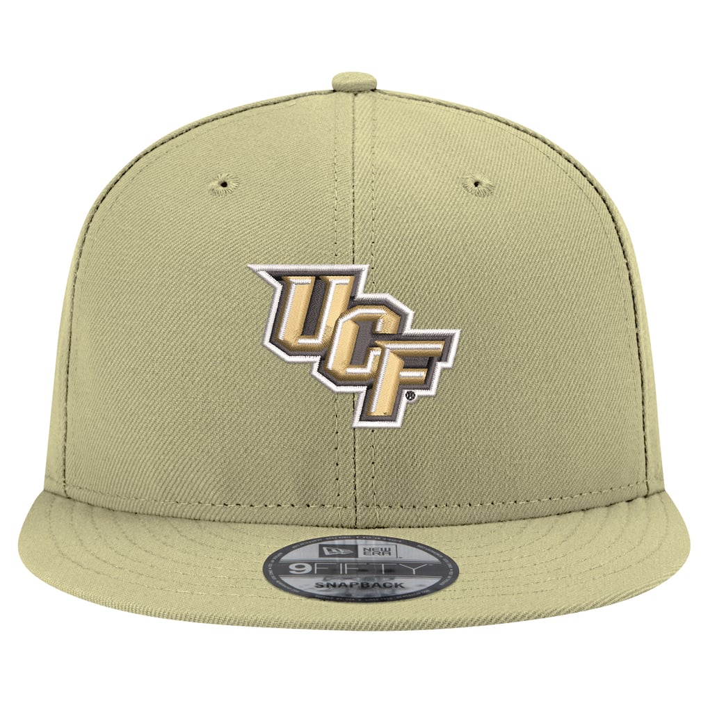 UCF Knights New Era Logo 9FIFTY Snapback Hat - Team Gold