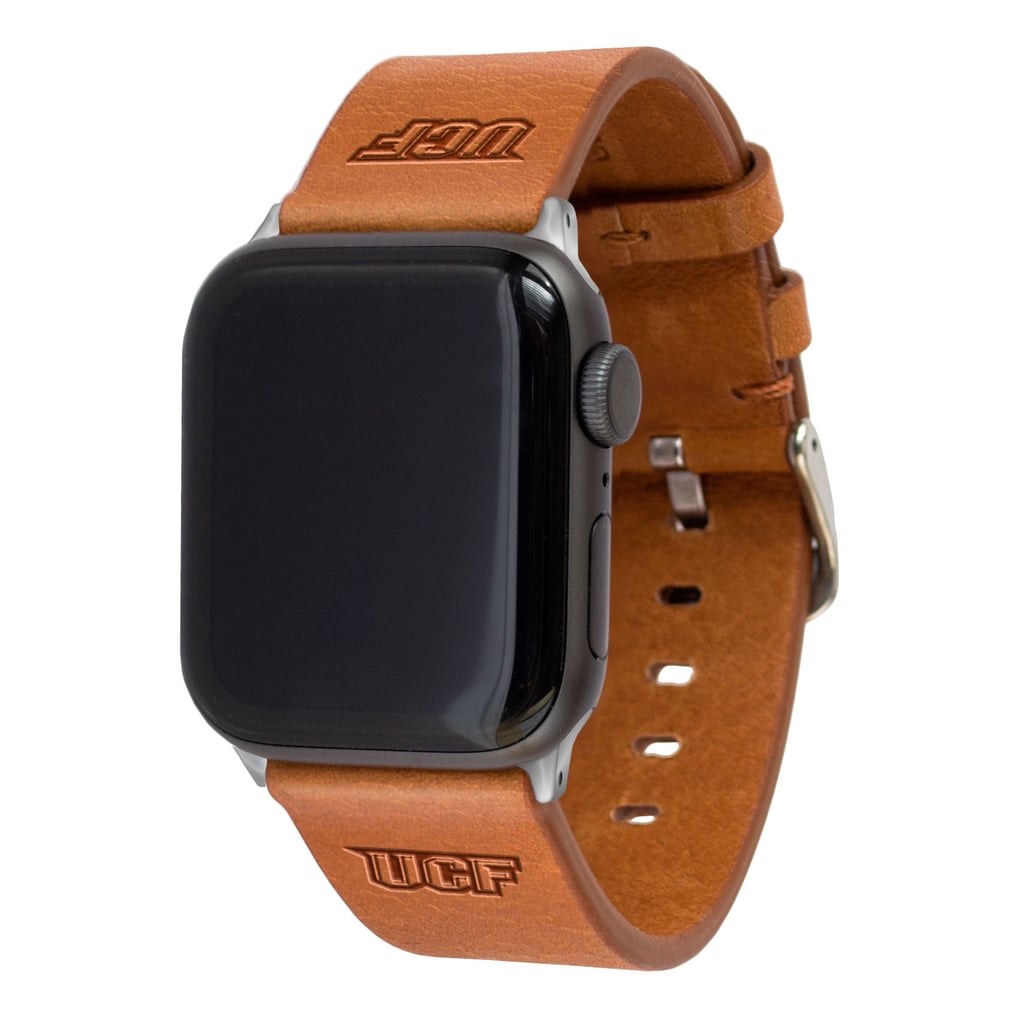 UCF Knights Leather Apple Watch Band - Tan