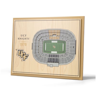 UCF Knights 13" x 17" 5-Layer StadiumView Wall Art