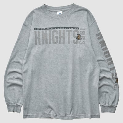 UCF Knights Alstyle 2000s Long Sleeve T-shirt - Heather Gray - S by Fanatics Real Vintage