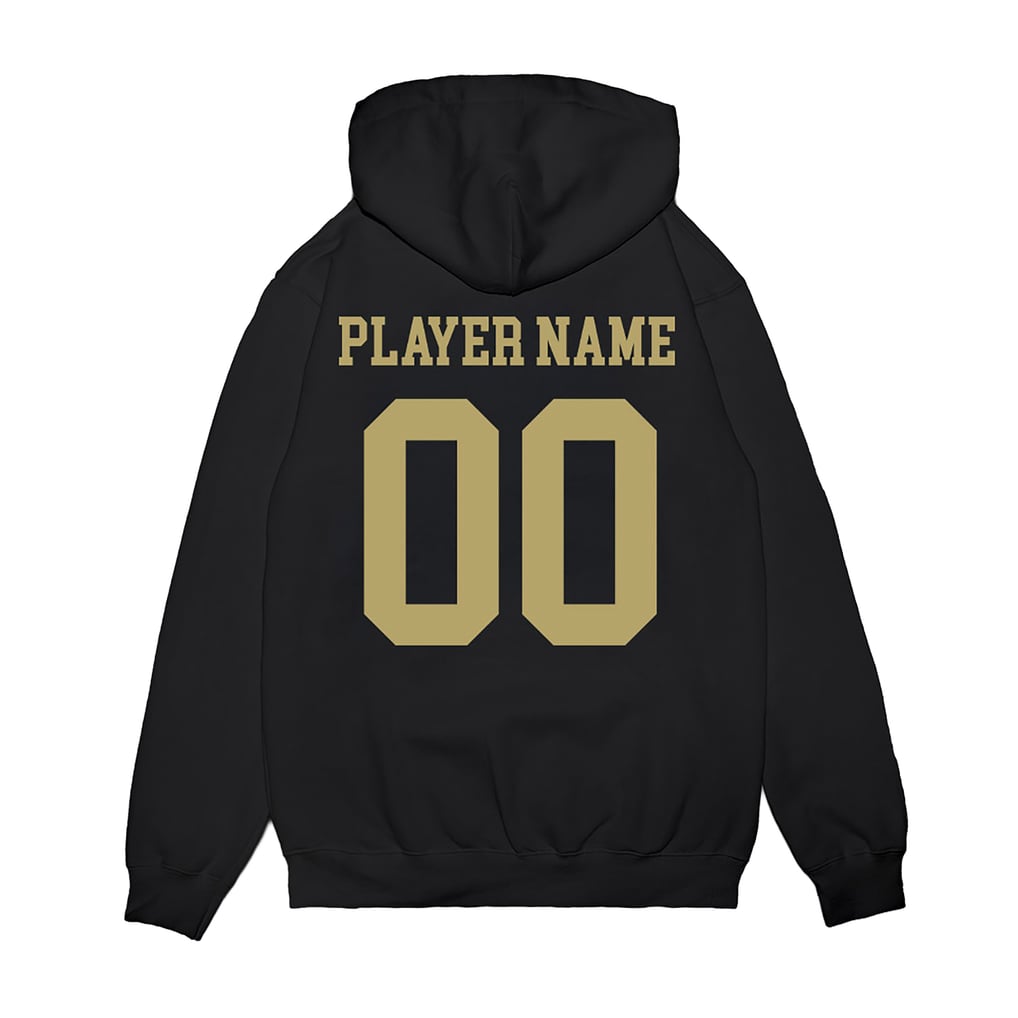 UCF Knights Unisex NIL Pick-A-Player Baseball Pullover Hoodie - Black