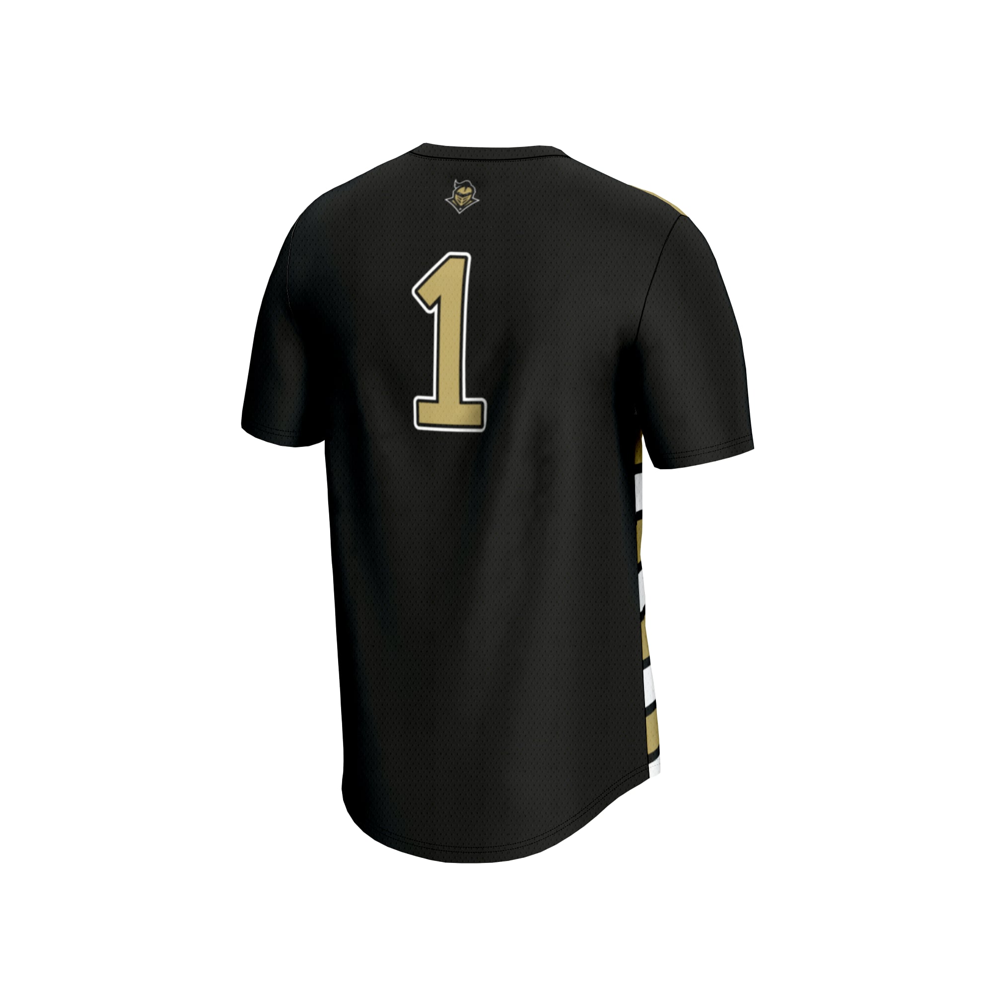 UCF Knights Unisex Lightweight Soccer Fashion Jersey Black #1