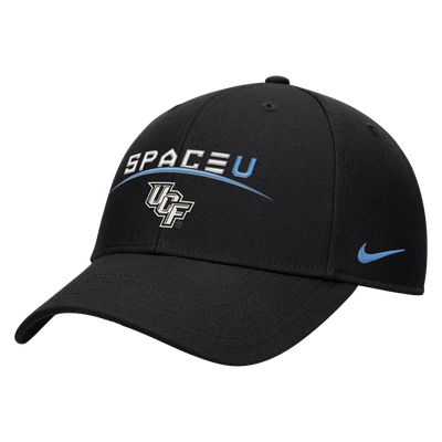 UCF Knights Nike Unisex 2026 Space Game Rise Adjustable Hat - Black